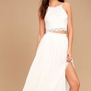 Midnight Memories White Lace TOP ONLY